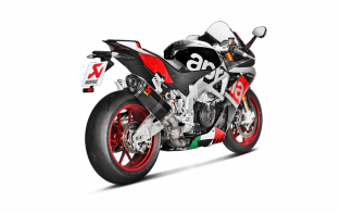 Akrapovic Slip-on Line Carbon Einddemper met E-keur Aprilia RSV4 2015-2016